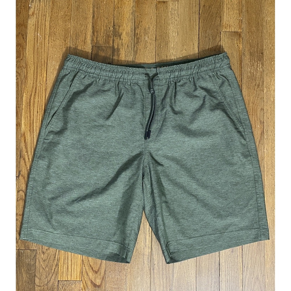 Copper & Oak The All Day Shorts Green Outdoor Comfort Lightweight Mens Size L